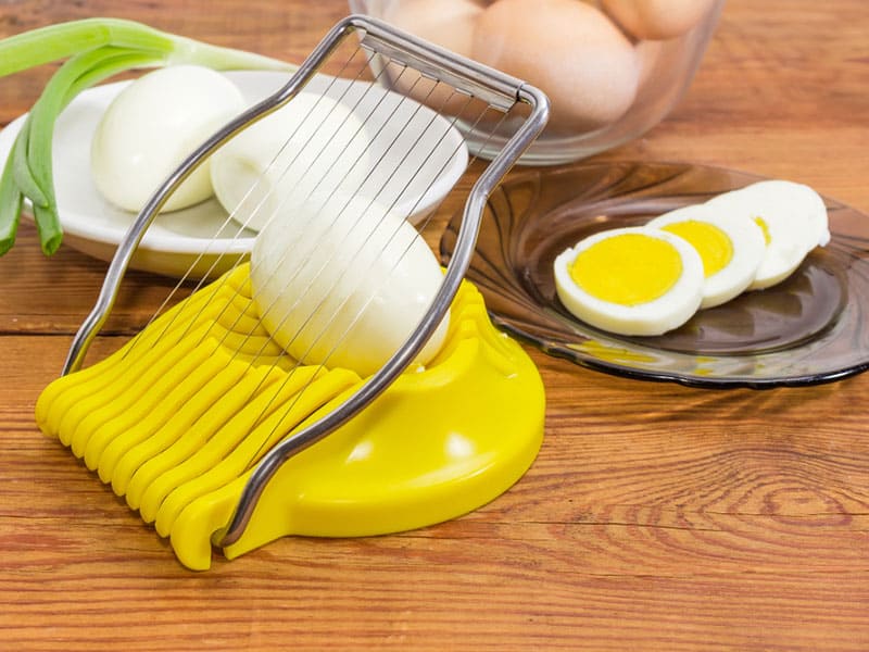 Plastic Boiled Egg Slicer Kitchen Tools Hard Boiled Egg Salad Sandwich Egg Cut 