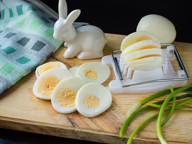 Sliced Boiled Eggs Eggcutter