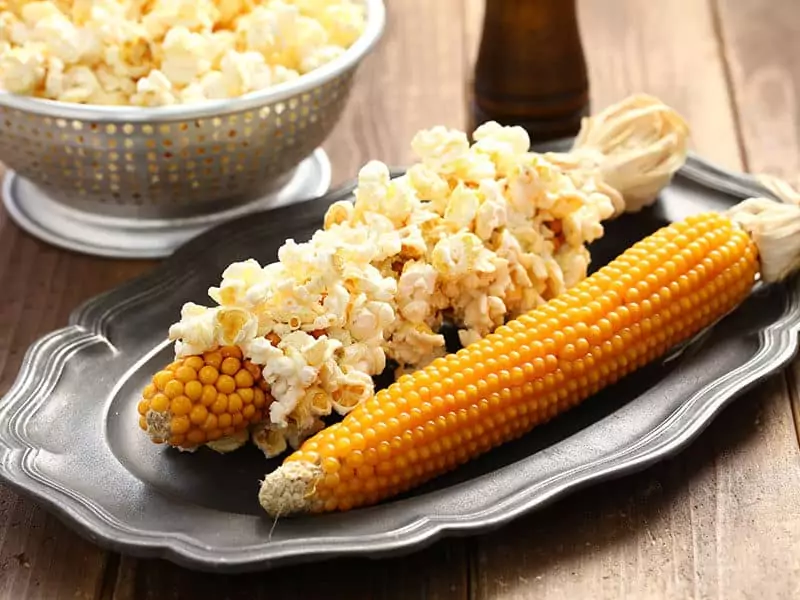 Popcorn on Cob