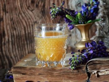 Retro Book Orange Juice