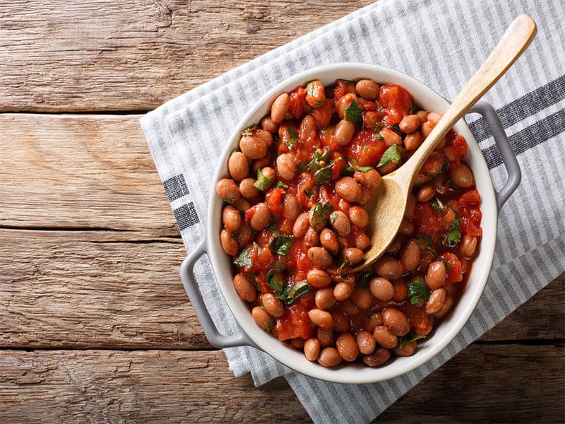 Baked Beans With Cheese