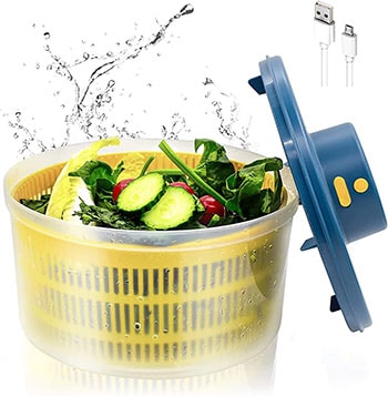 Bornku Electric Salad Spinner