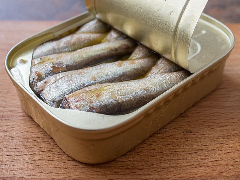 Canned Sardines Cooked