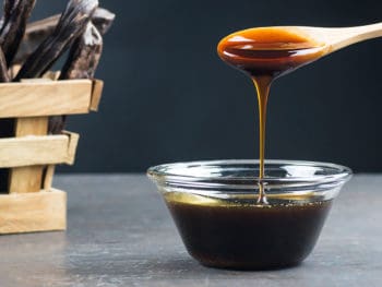 Carob Molasses Glass