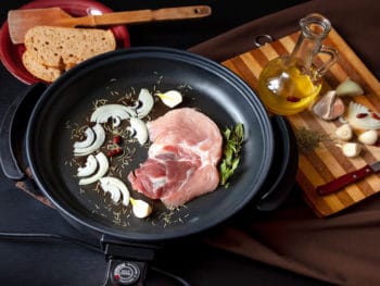 Electric Pan Meat Pork