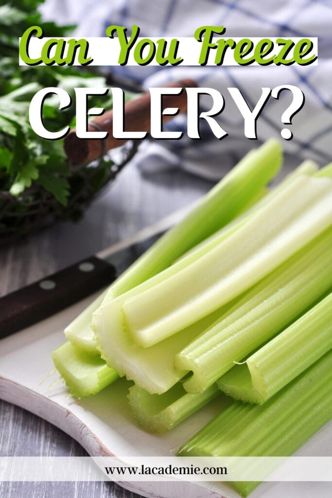 Freeze Celery