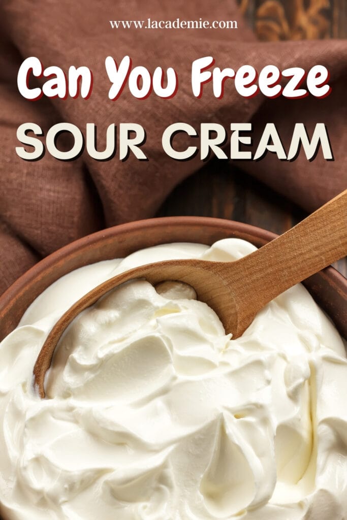 Freeze Sour Cream