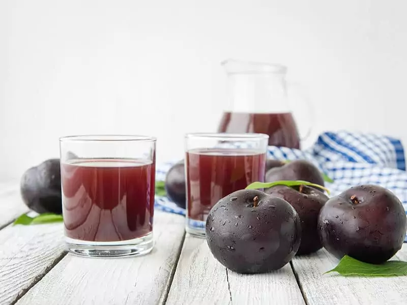 Fresh Plums Juice