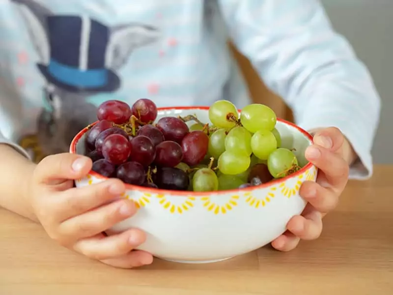 Fresh White Red in Bowl