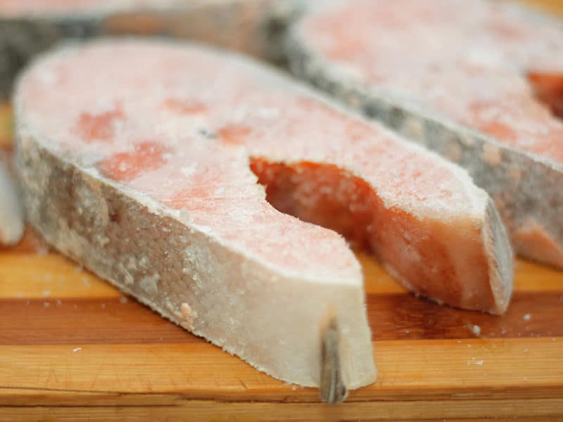 Frozen Salmon Raw