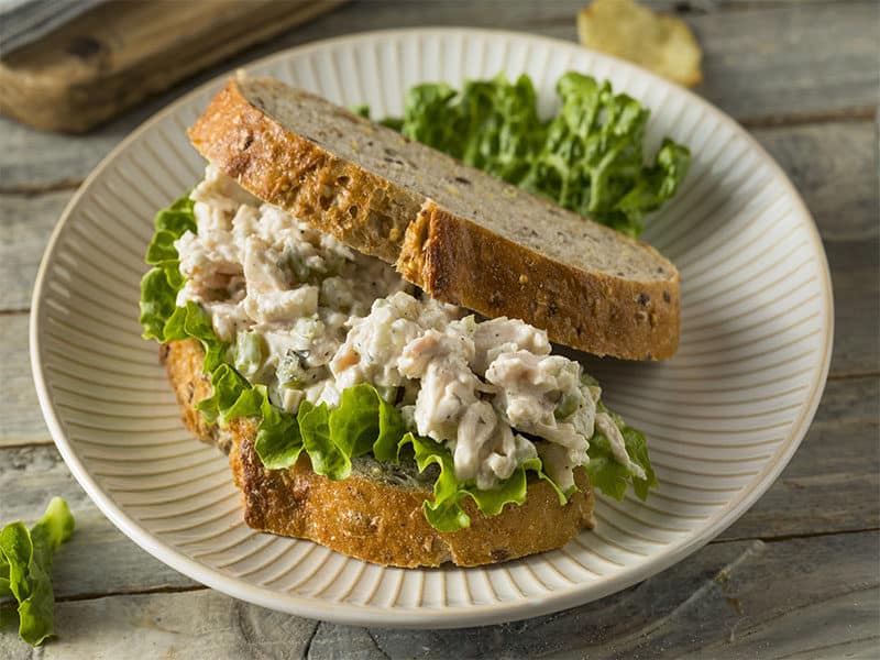 Healthy Chicken Salad Sandwich