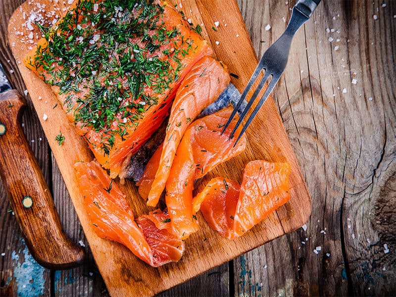 Homemade Smoked Salmon