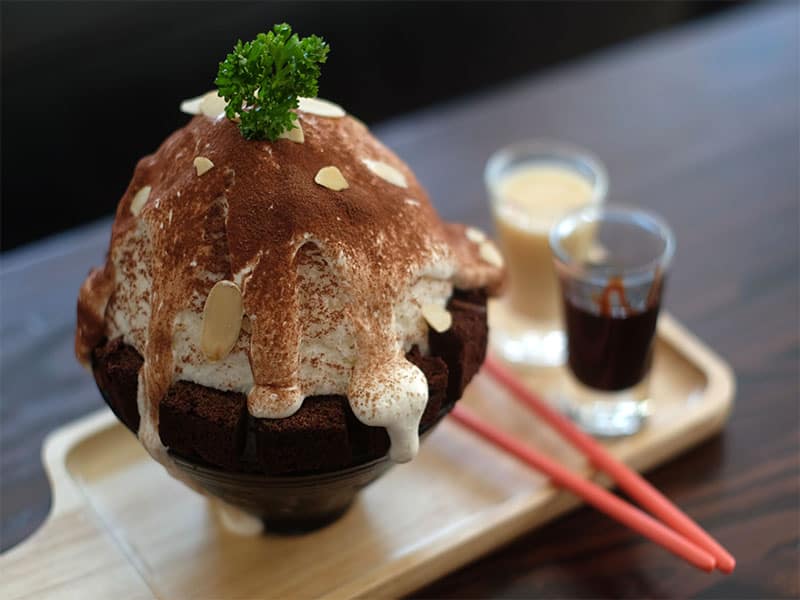 Kakigori Chocolate Japanese