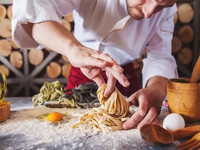 Making Homemade Pasta Flour