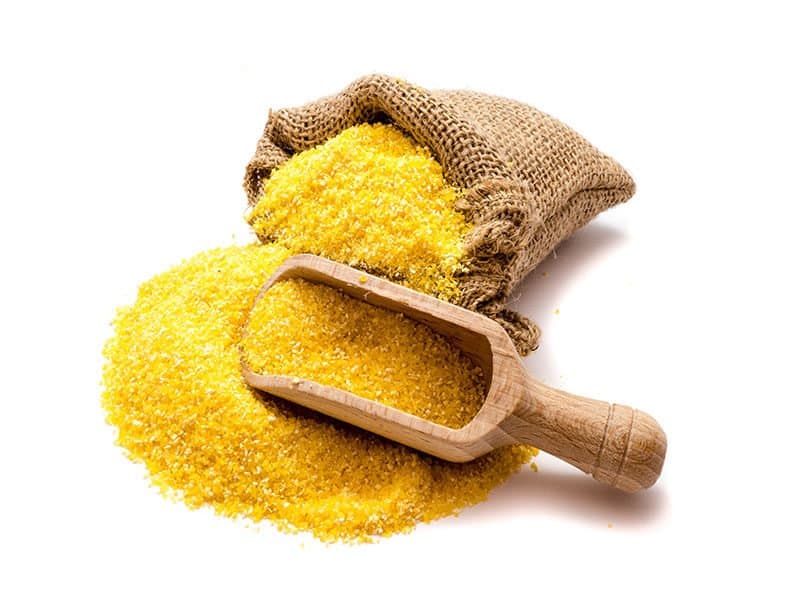 Polenta Isolated