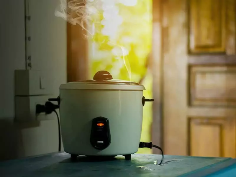 Rice Cooker Kitchen Steam 