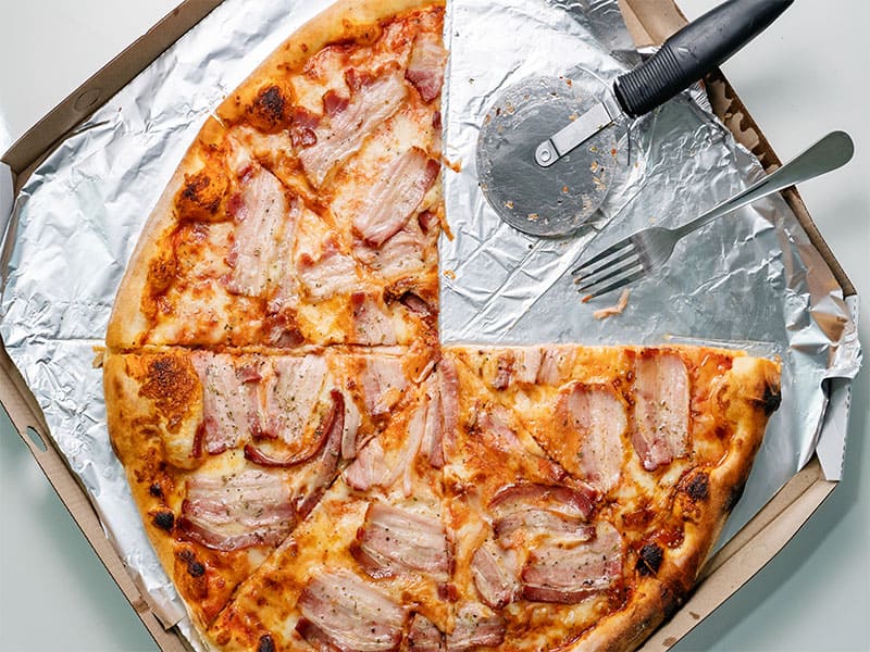 slanina sýr Pizza