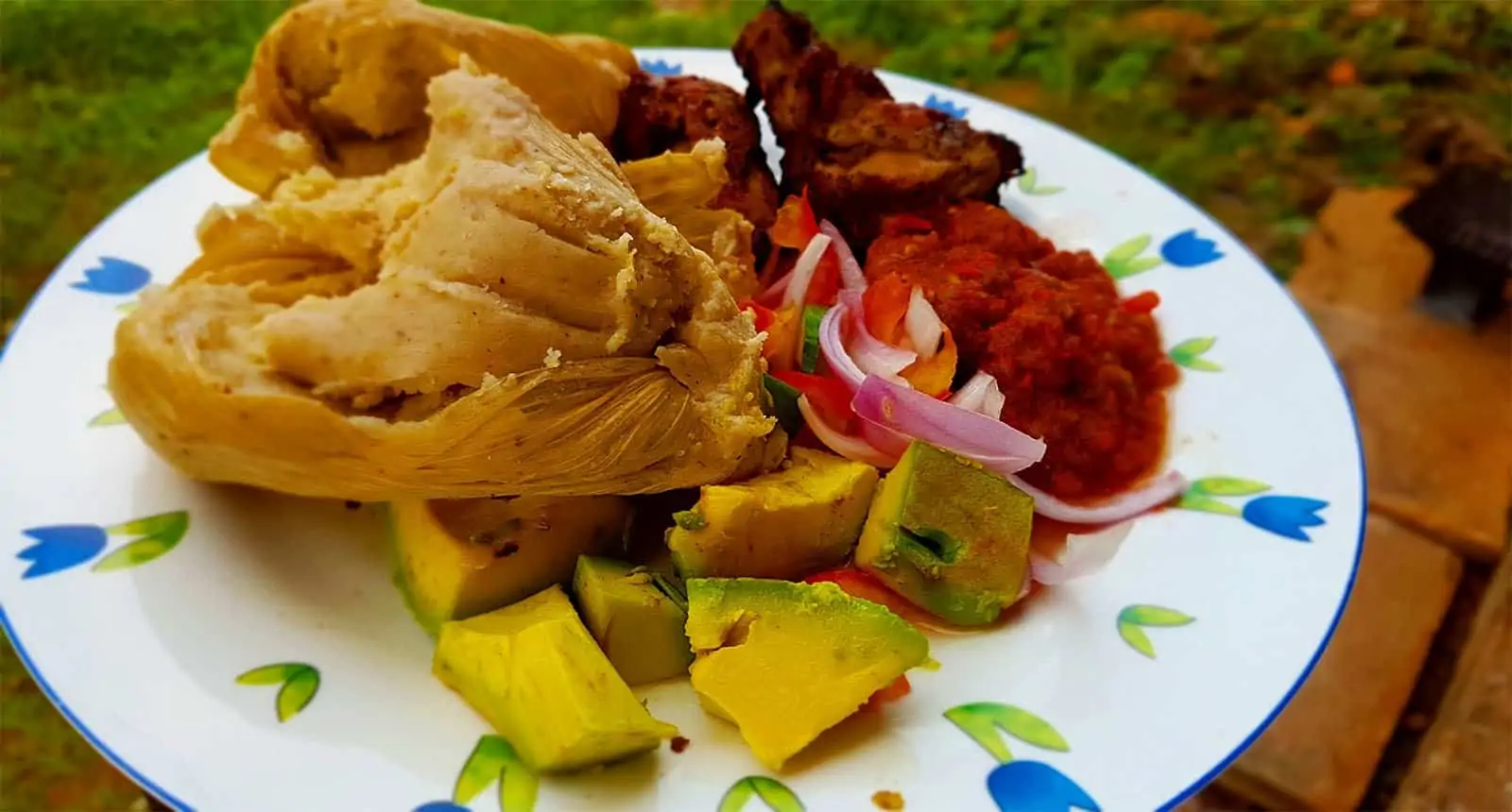 Beautifully Served Ga Kenkey