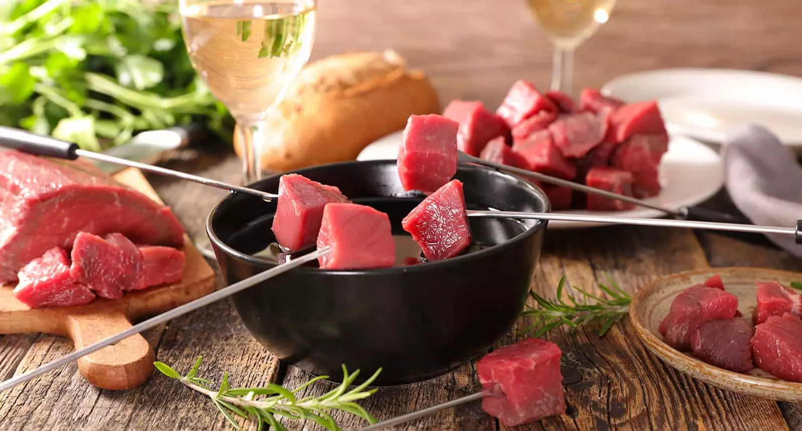 Meat Fondue