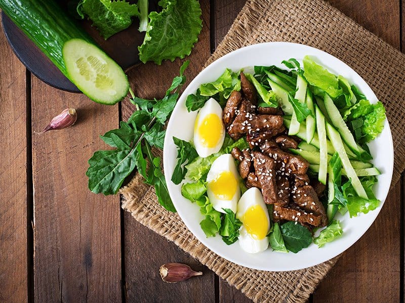 Beef Vegetables Salad