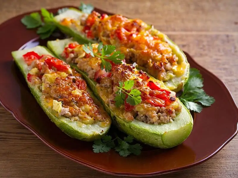 Beef Zucchini Boats