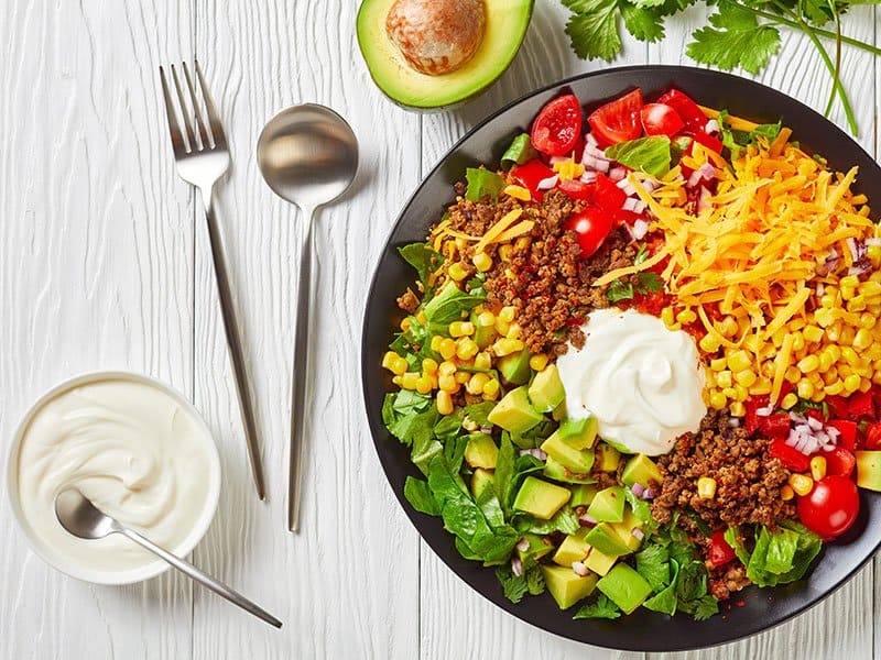 Carb Taco Salad