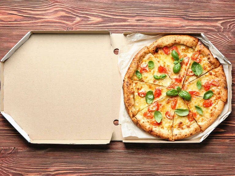 Carton Box Delicious Pizza