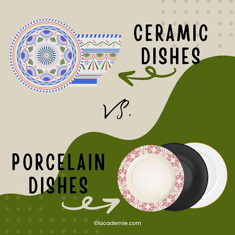 Ceramic And Porcelain Dishes