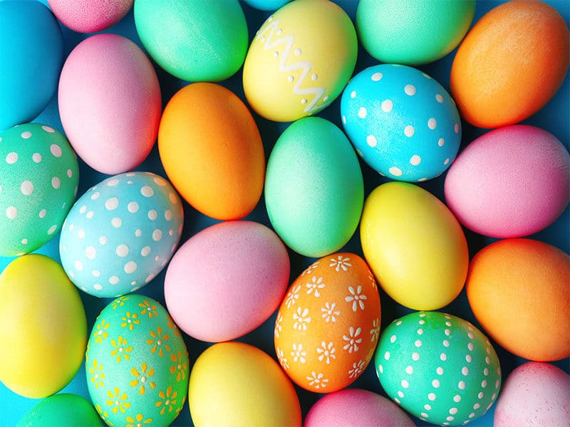 Colorful Easter Eggs