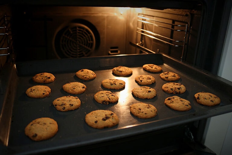 Cookies Coming Out Oven