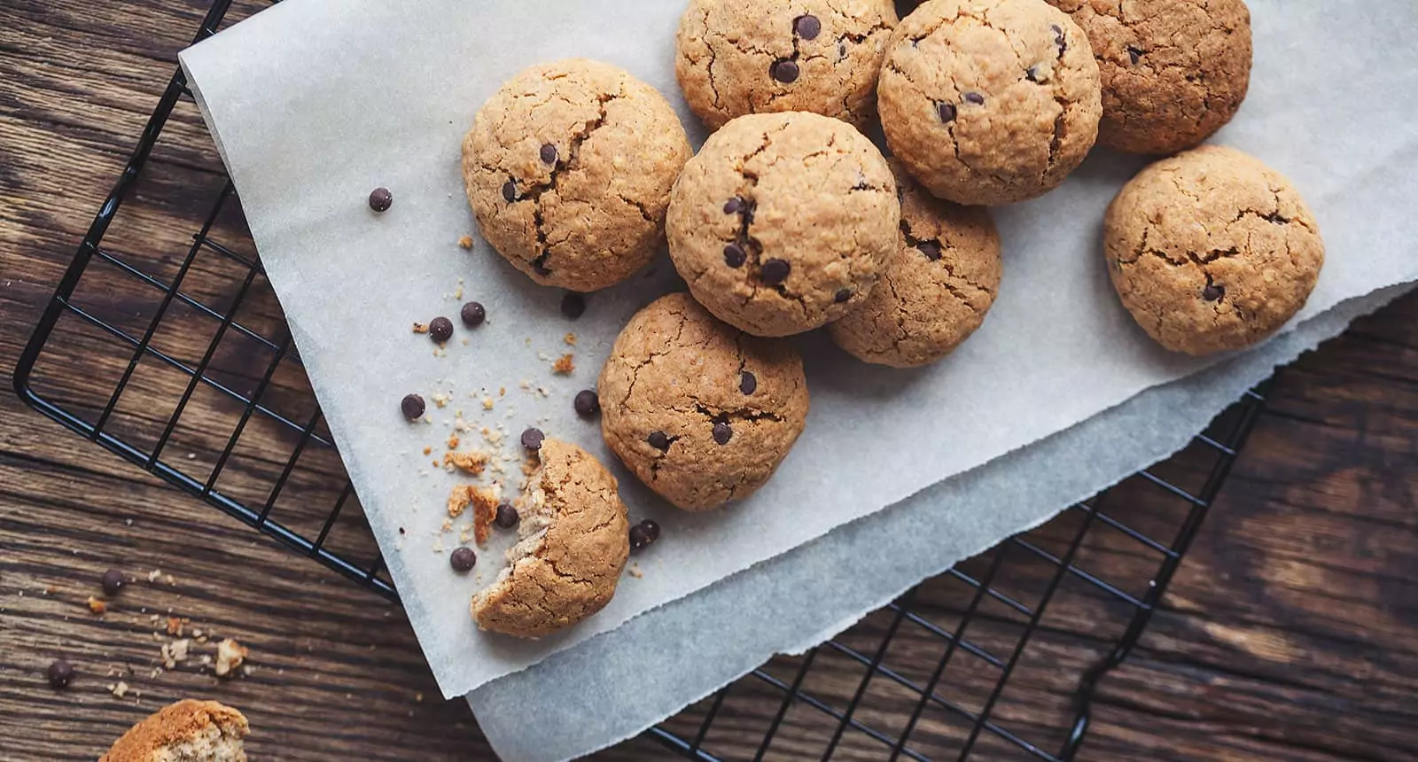 Cookies on Wax Paper