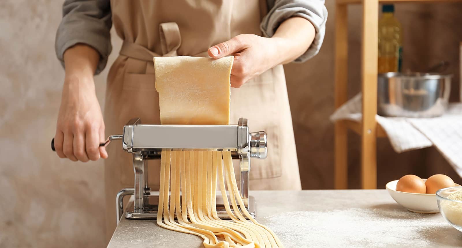 Crank Pasta Machine