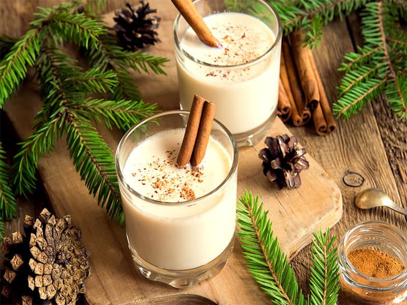 Eggnog Cinnamon Christmas