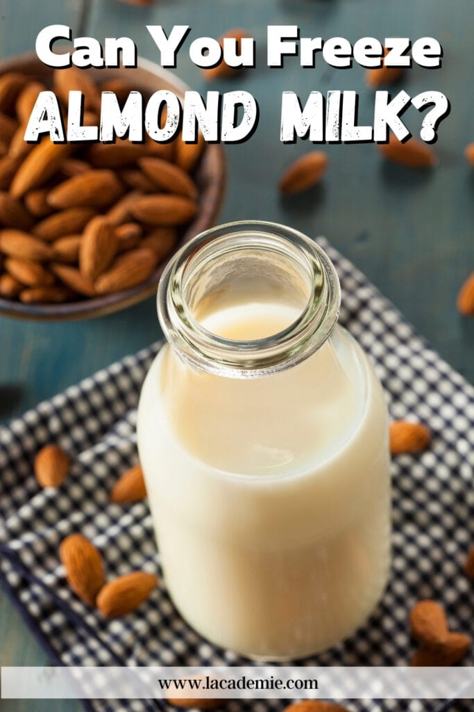 Freeze Almond Milk