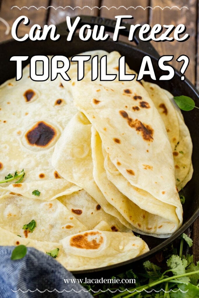 Freeze Tortillas