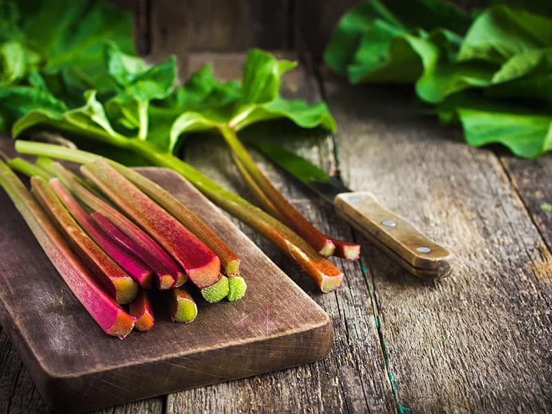 Fresh Organic Rhubarb