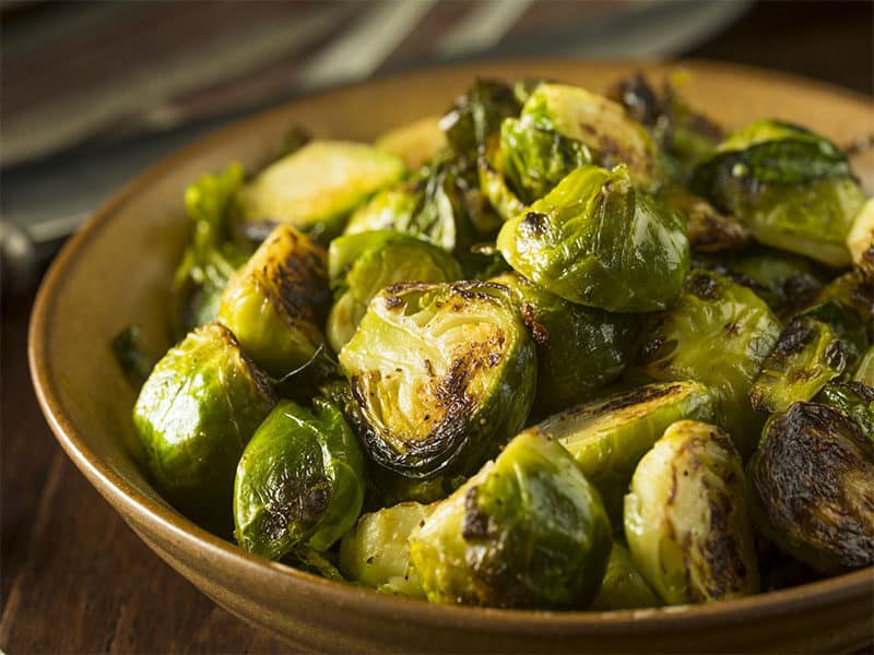 Green Brussel Sprouts Bowl