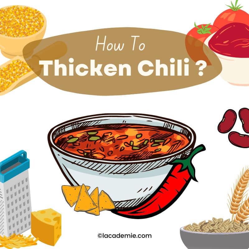 How to Thicken Chilis
