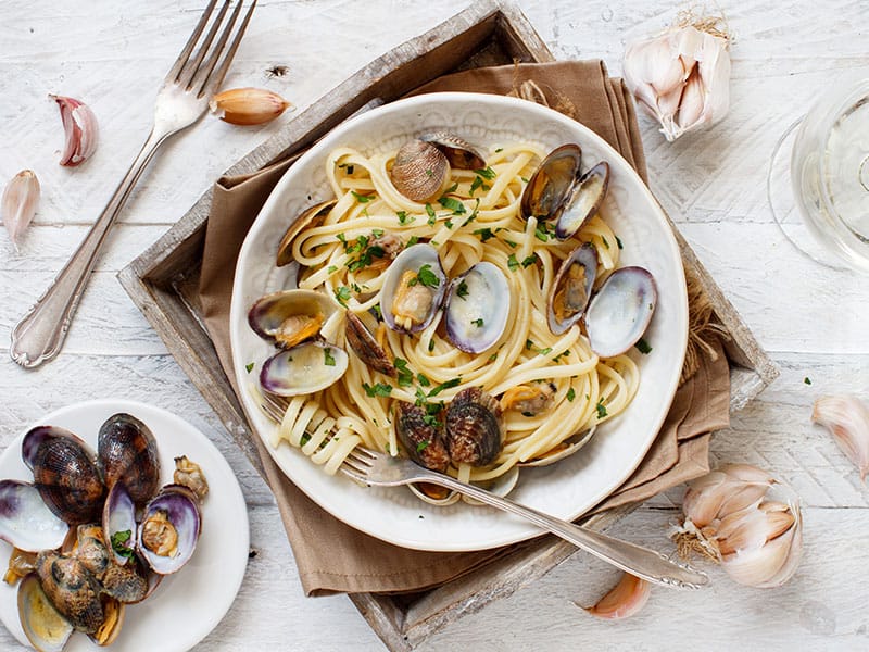 Linguini with Clams