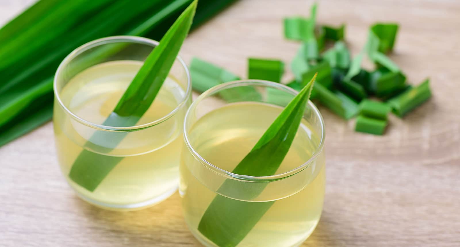 Pandan Drink Glass