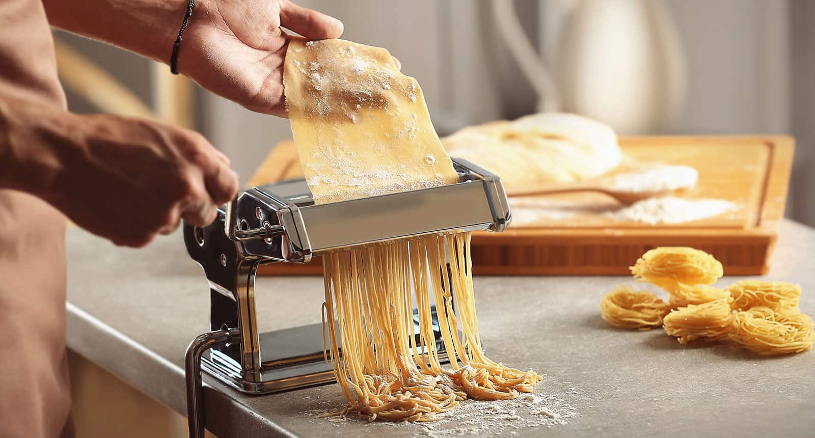 Pasta Machine Prepare