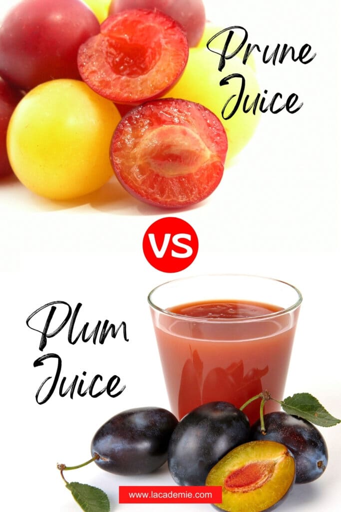 Prune Juice vs Plum Juice