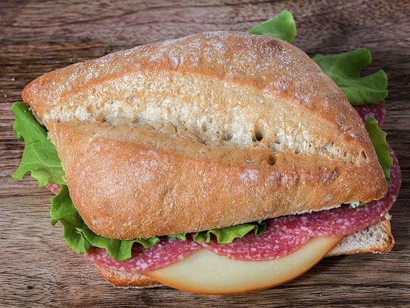 Sandwich Salami Fontina