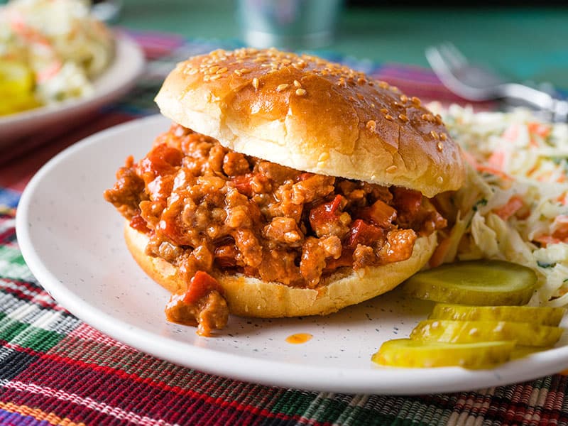 Sloppy Joe Sandwich