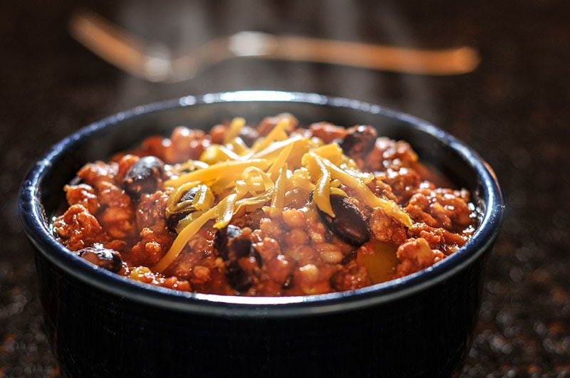 Steamy Bowl Chili