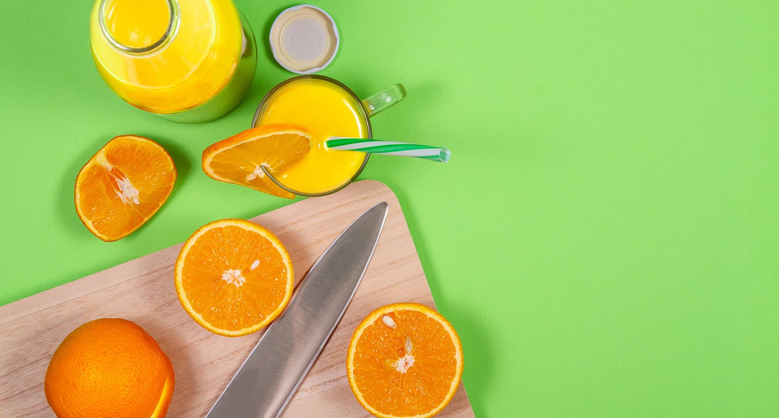 Utility Knife Cut Citrus