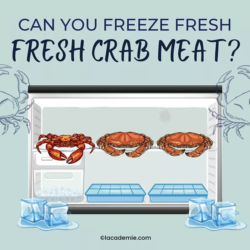 You Freeze Fresh Crab Meat