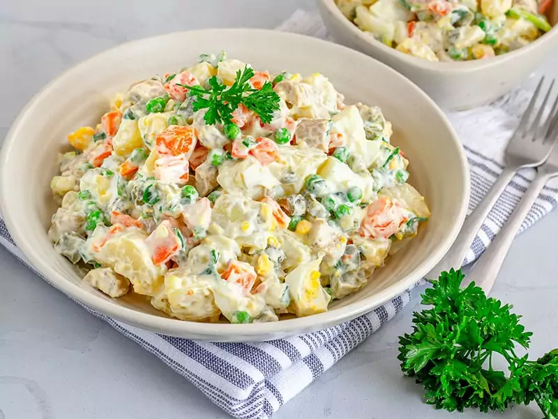 Baked Beans Make Potato Salad