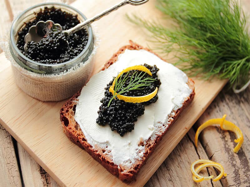 Black Caviar Cream Cheese