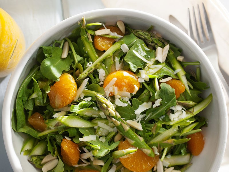 Bowl Of Asparagus Salad